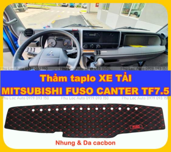 Thảm taplo xe tải Mitsubishi Fuso Canter TF7.5 3 tấn 5